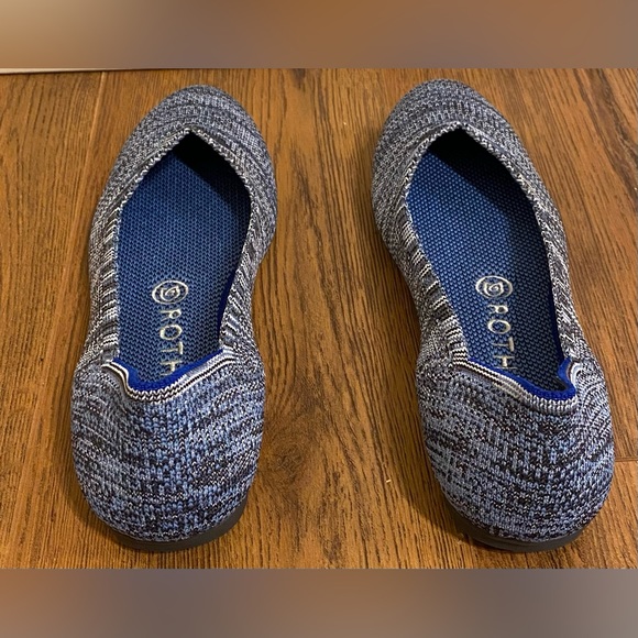 Rothy’s. Maritime Heather Flats. Size: 7.5. - Picture 3 of 10